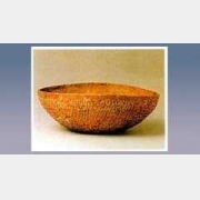 指甲纹红陶钵的图片，尺寸，特征，器形