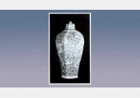 青花海水龙纹带盖八棱瓶的图片，尺寸，年代，器形，特征，纹饰