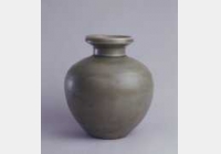宋耀州窑青釉盘口瓶的图片，特点，年代，鉴赏，馆藏