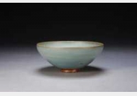 北宋钧窑天蓝釉碗的图片，特点，年代，鉴赏，馆藏