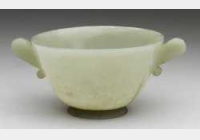 清青玉杯（中亚至东欧双柄碗）的图片，特点，价格，鉴赏，馆藏