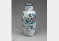 清代青花釉里红花鸟瓶的图片，特点，价格，鉴赏，馆藏
