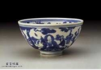 明代嘉靖青花八仙祝寿碗的图片，特点，价格，鉴赏，馆藏