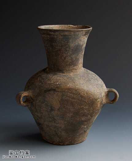 大汶口文化陶器背水壶