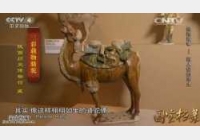 20150512国宝档案视频和笔记:丝路故事,京兆府,唐三彩载物骆驼俑