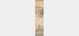清乾隆刺绣庆寿通景屏档案